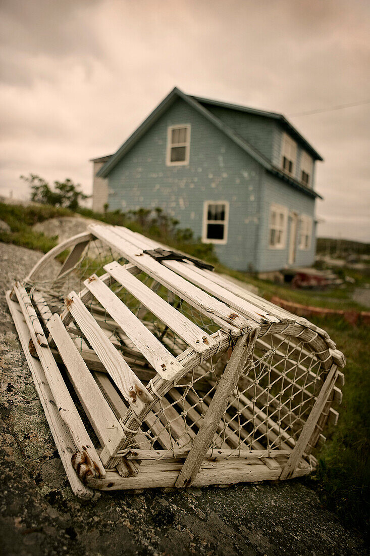 Lobster Trap, Peggy's Cove, Nova Scotia, Canada