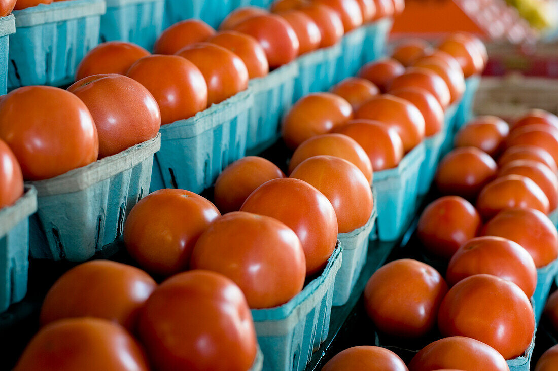 Tomaten auf dem Farmer's Market