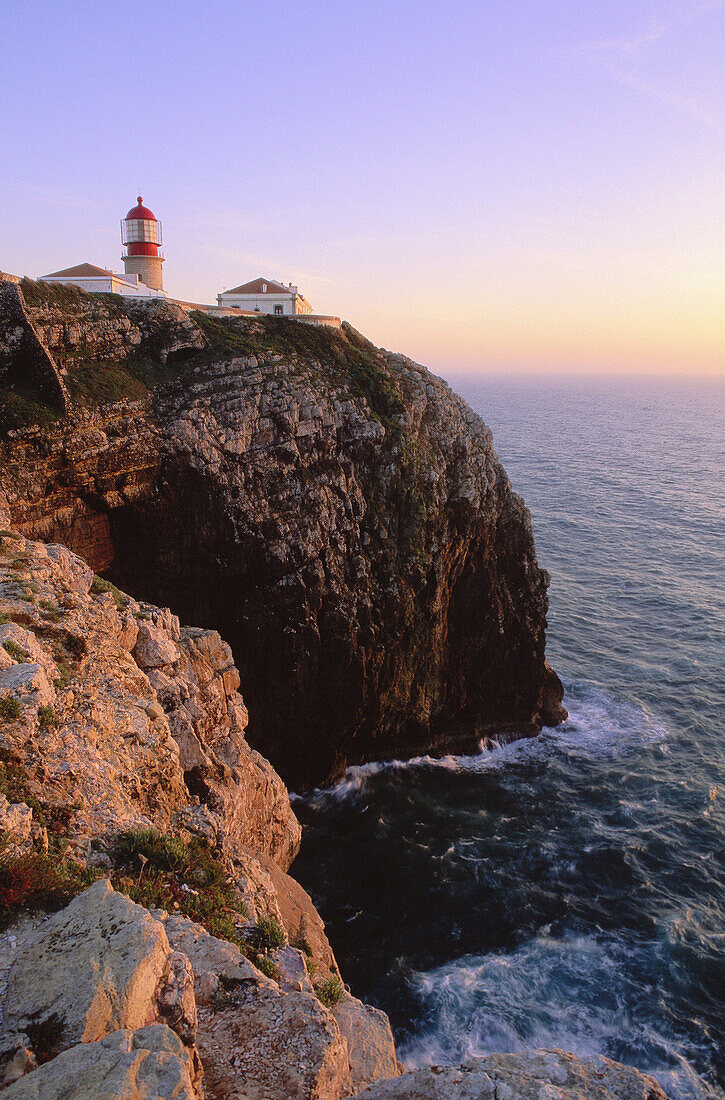 Cliffs and Water, Cabo de Sao Vicente Algarve, Portugal