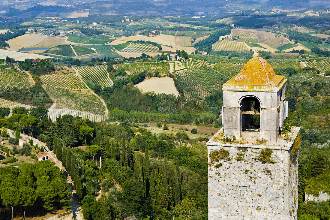 San Gimignano, Siena Province, Tuscany, Italy