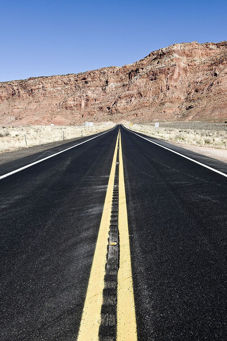 Highway 89, Navajo-Indianer-Reservat, Navajo County, Arizona, USA