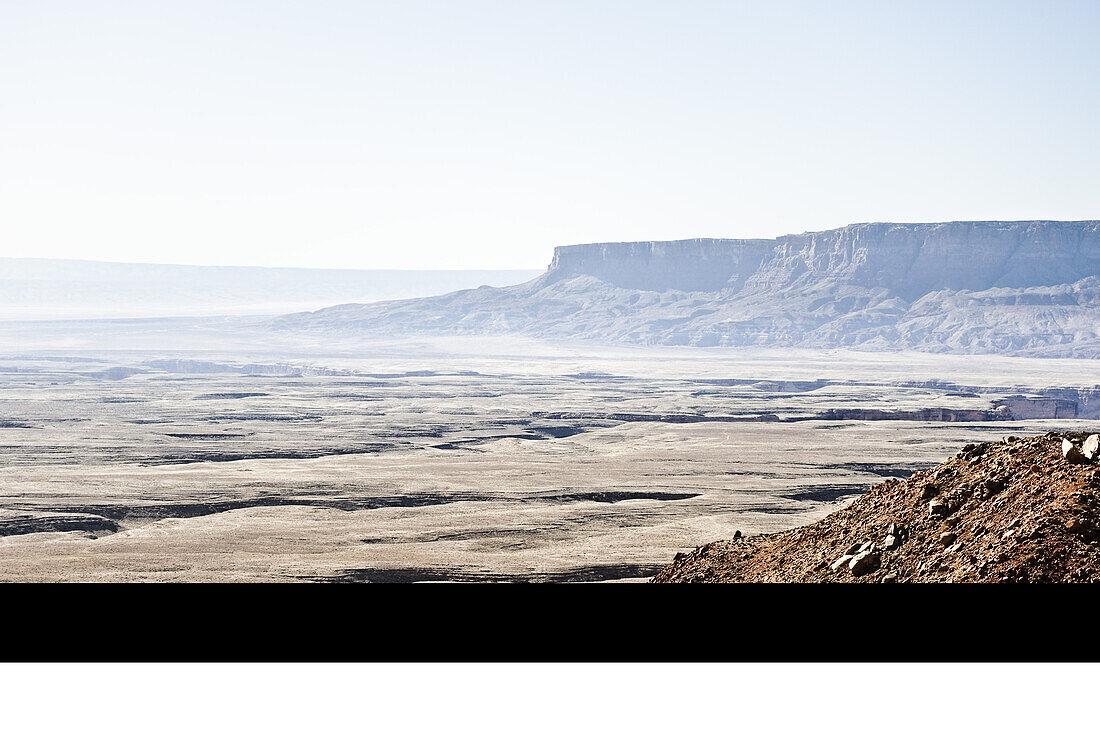 Blick auf die Wüste vom Highway 89, Navajo Indianerreservat, Navajo County, Arizona, USA