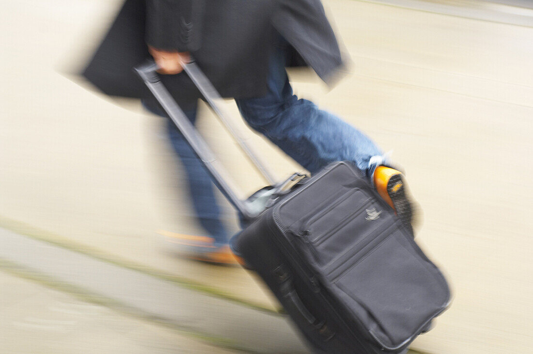 Man With Suitcase