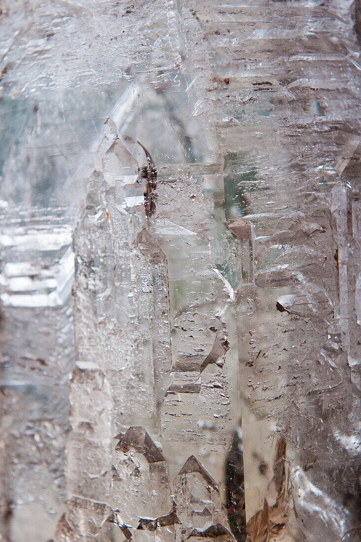 Oberfläche des Kristalls
