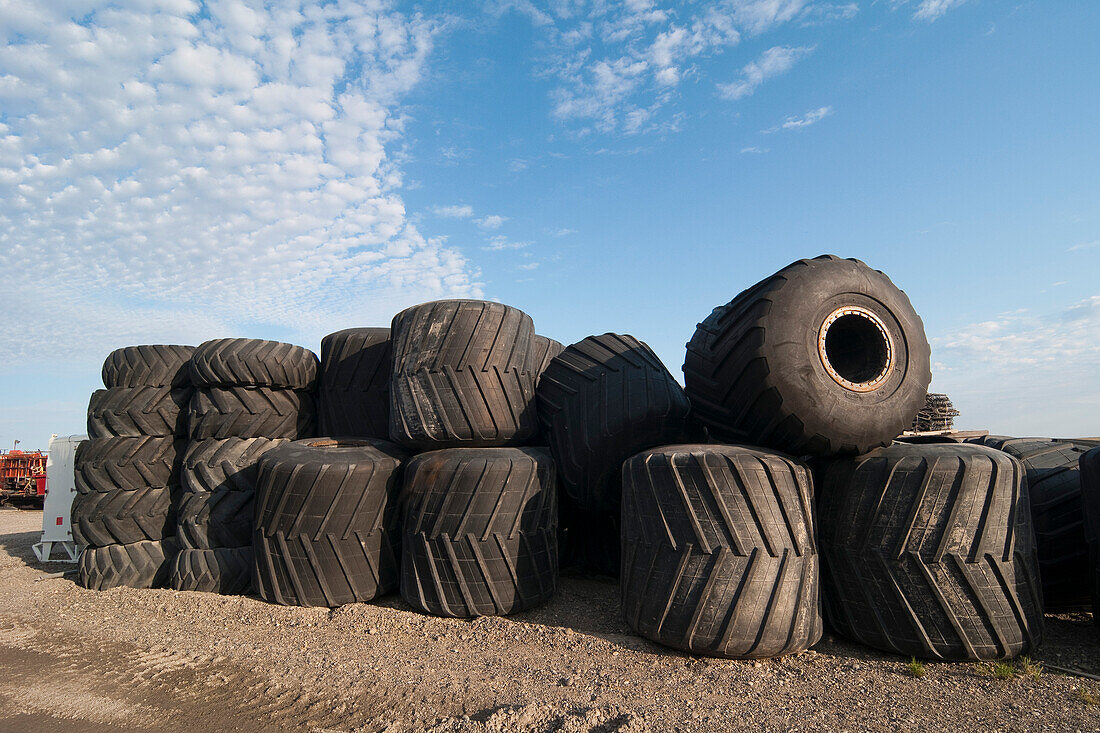 Reifen, Prudhoe Bay, Alaska, USA