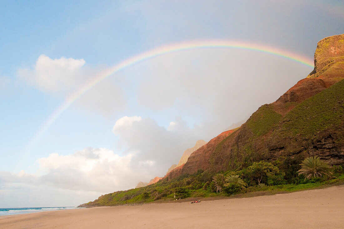 Kalalau Beach, Na Pali Coast, Kauai, Hawaii, USA