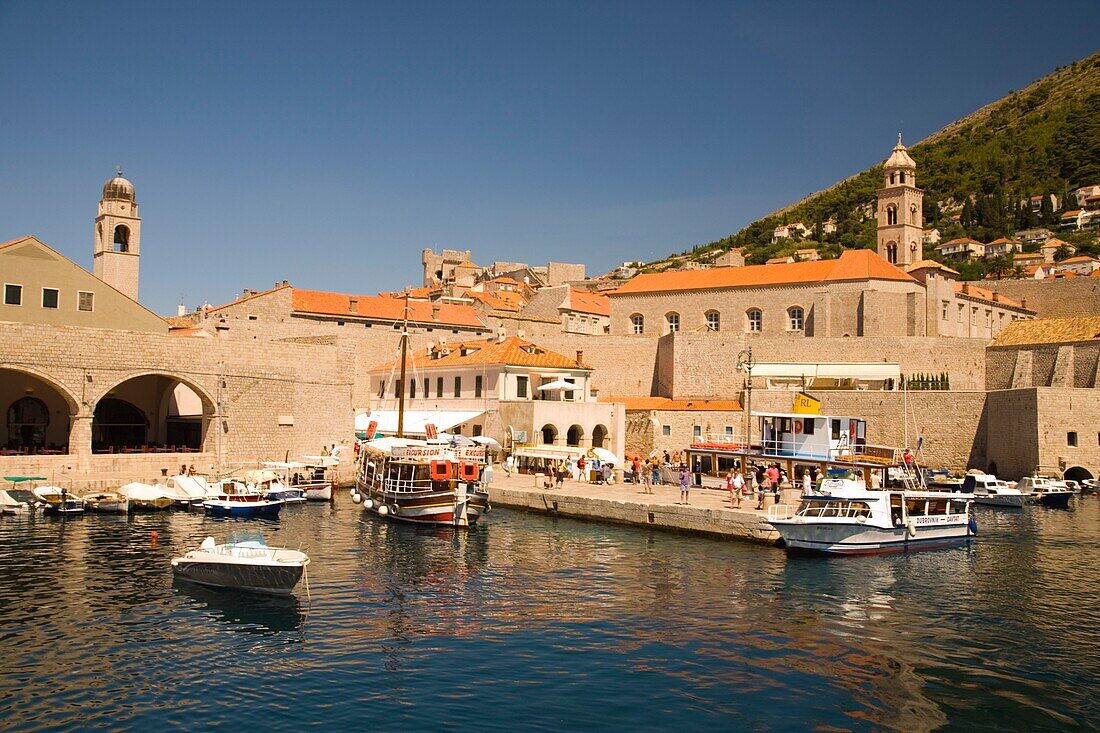 Hafen von Dubrovnik; Kroatien