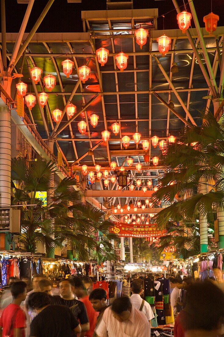 Petaling Street in Chinatown; Kuala Lumpur, Selangor, Malaysia