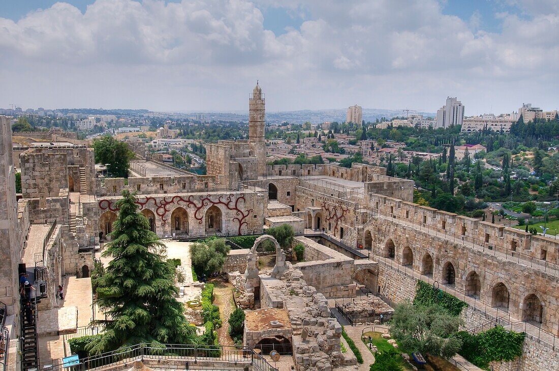 Davidsturm-Museum, Zitadelle; Jerusalem, Israel