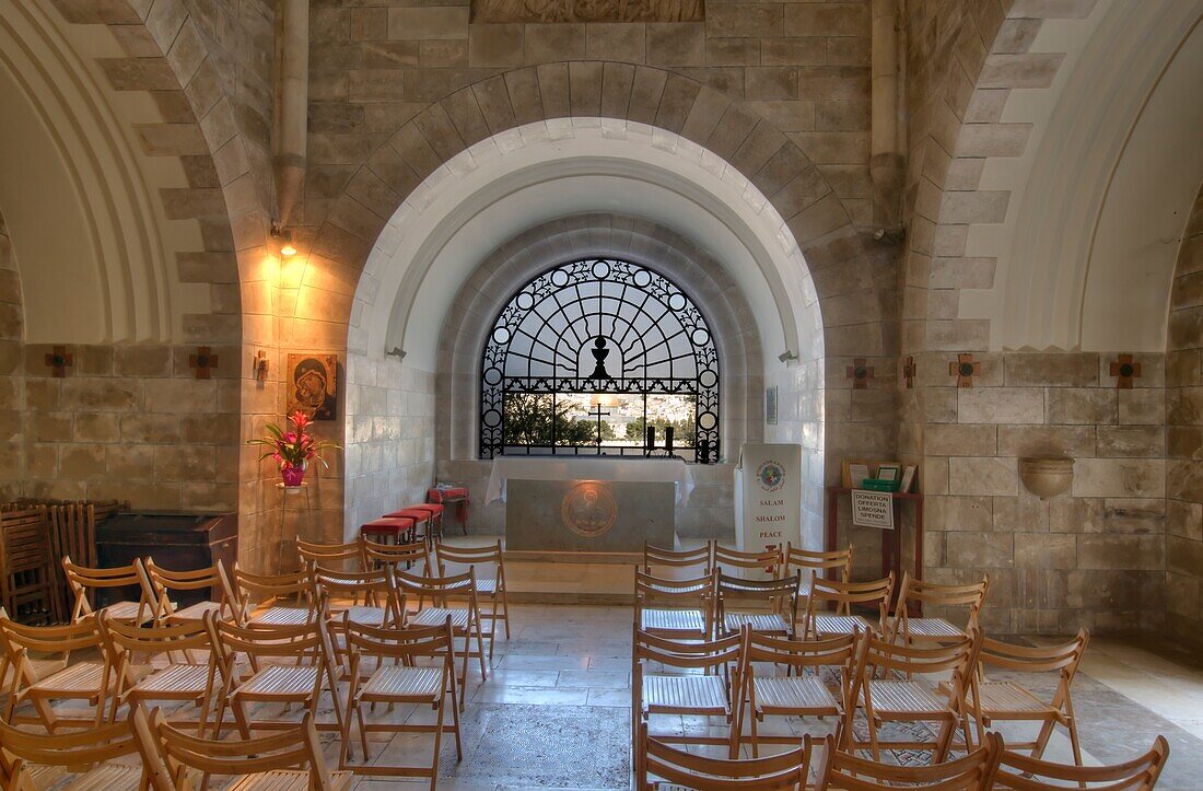 Dominus-Flevit-Kapelle; Jerusalem, Israel