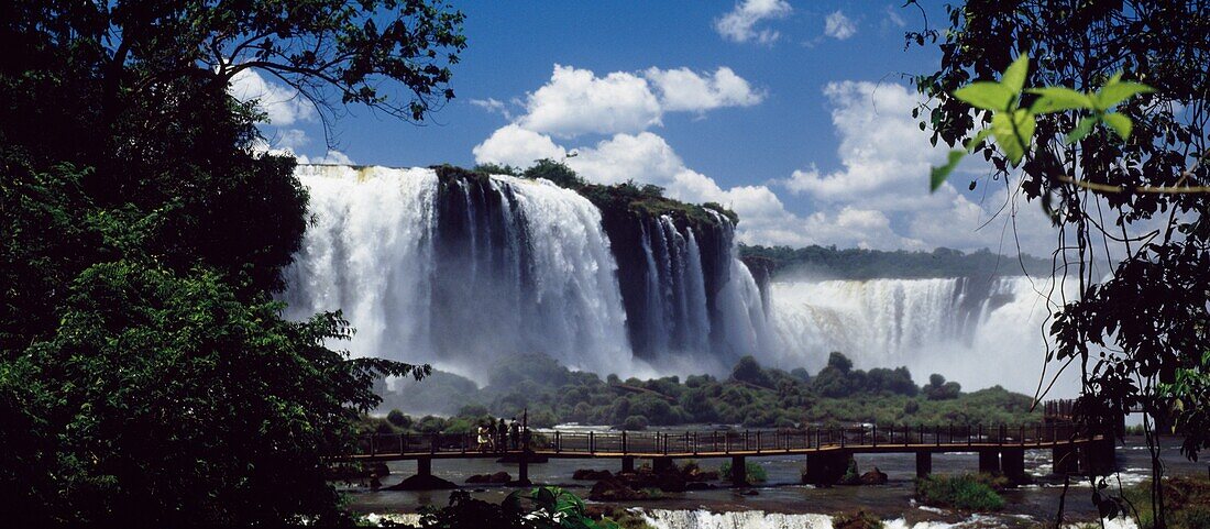 Iguacu,Brasilien; Iguacu-Wasserfälle