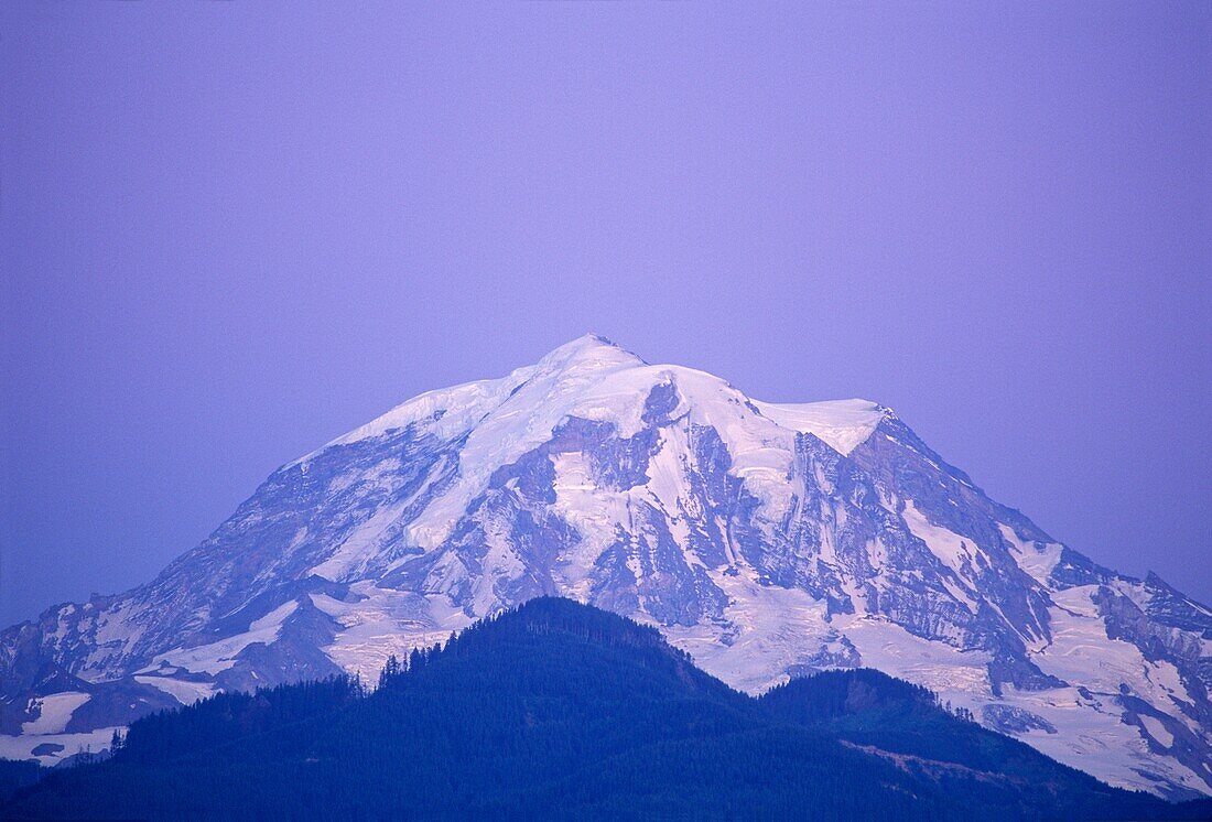 Mowich Face On Mt. Rainier; Mt Rainier National Park, Washington State, Usa