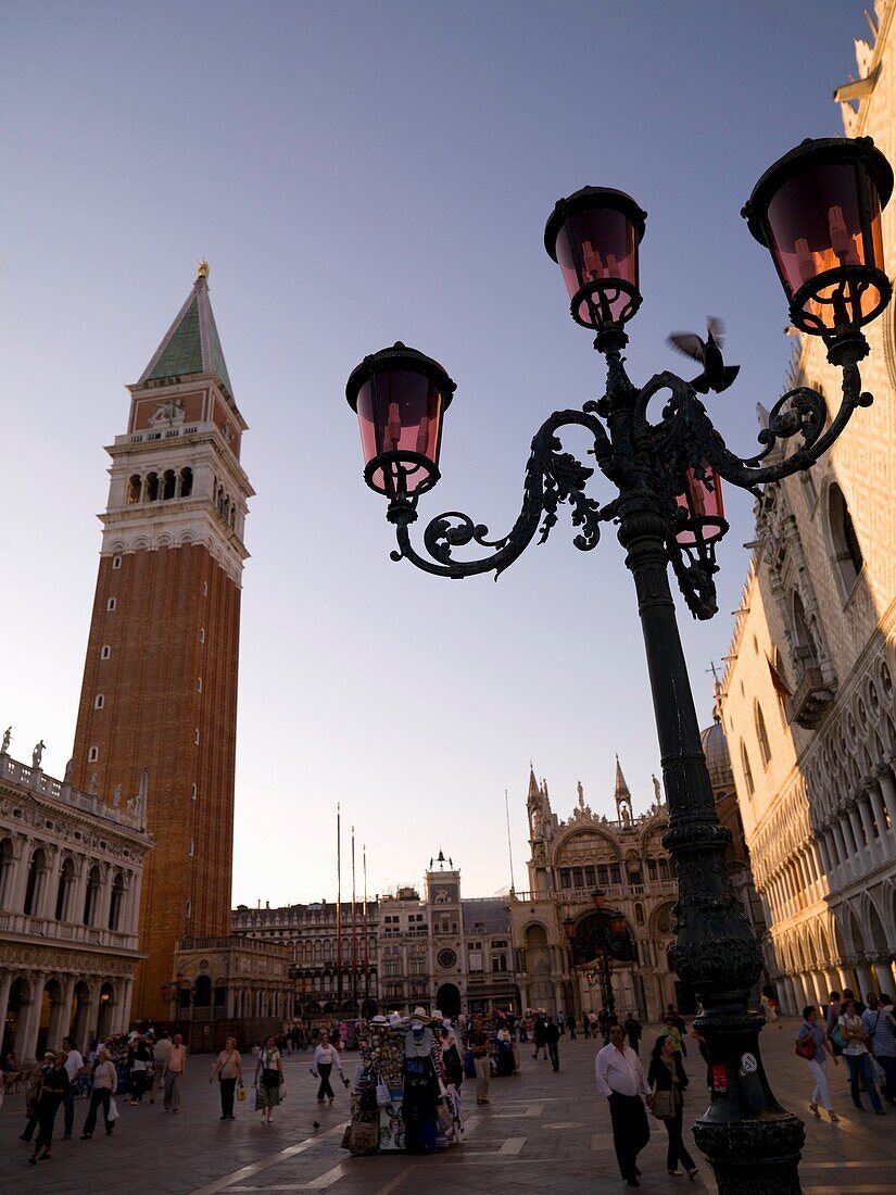 Saint Mark's Square With Campanile; Venice, Italy