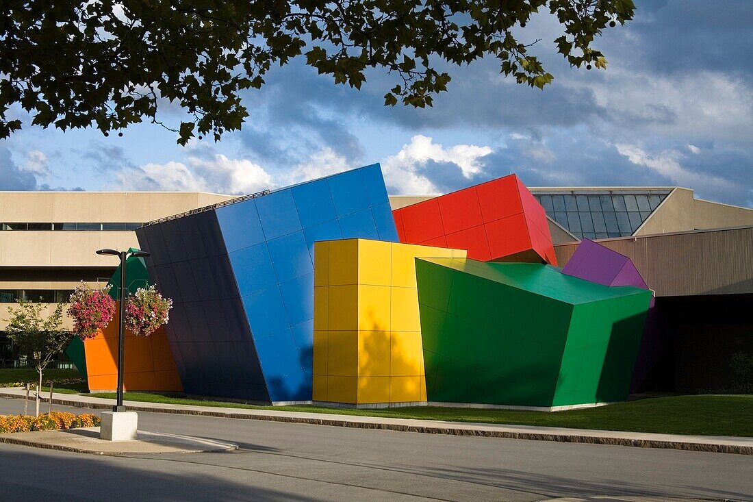 Sculpture Outside Strong National Museum Of Play; Rochester, New York, Usa