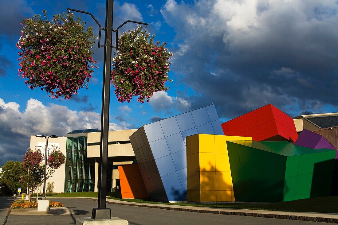 Sculpture Outside Strong National Museum Of Play; Rochester, New York, Usa