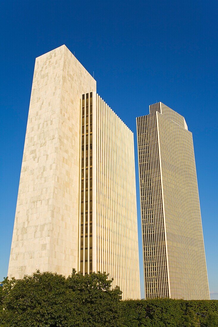 Government Agency Buildings In Empire State Plaza, Part Of State Capitol; Albany, New York, Usa