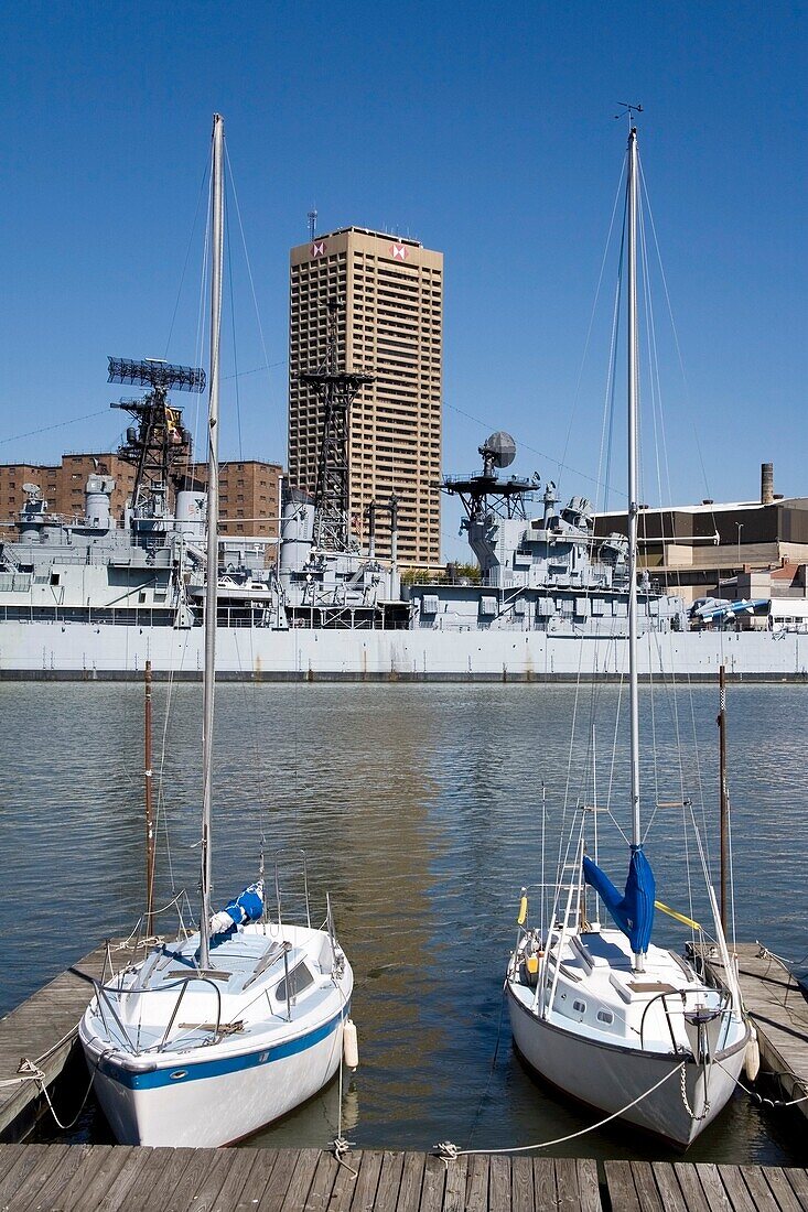 Uss Little Rock Destroyer, Naval And Military Park; Buffalo, New York State, Usa