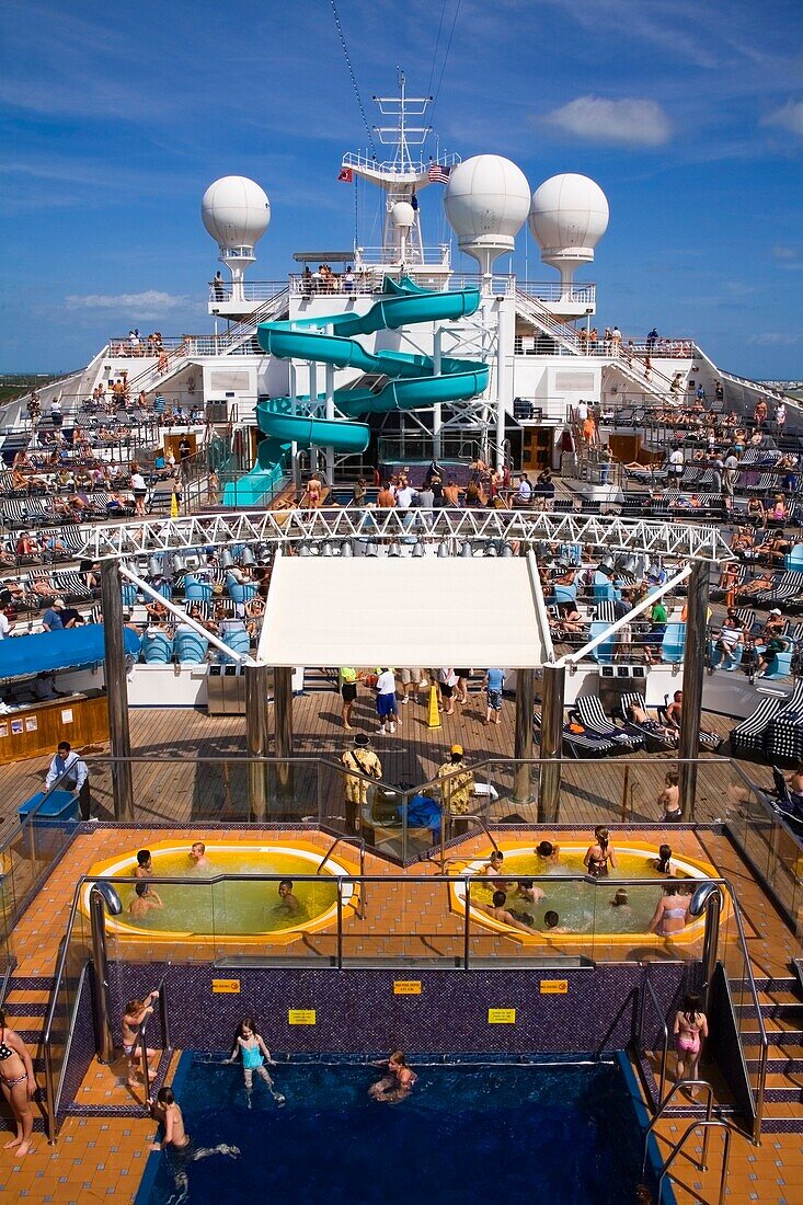 Carnival Glory Cruise Ship; Cocoa Beach, Florida, Usa