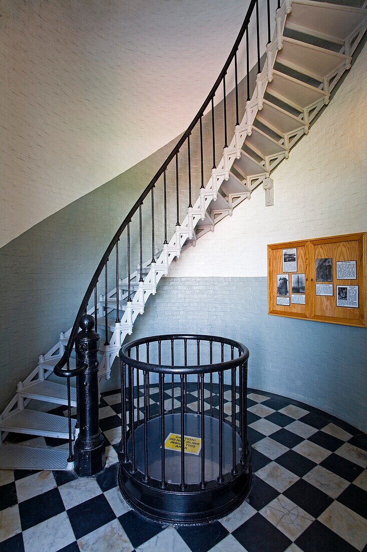 Spiral Stairs In Ponce Inlet Lighthouse; Daytona Beach, Florida, Usa