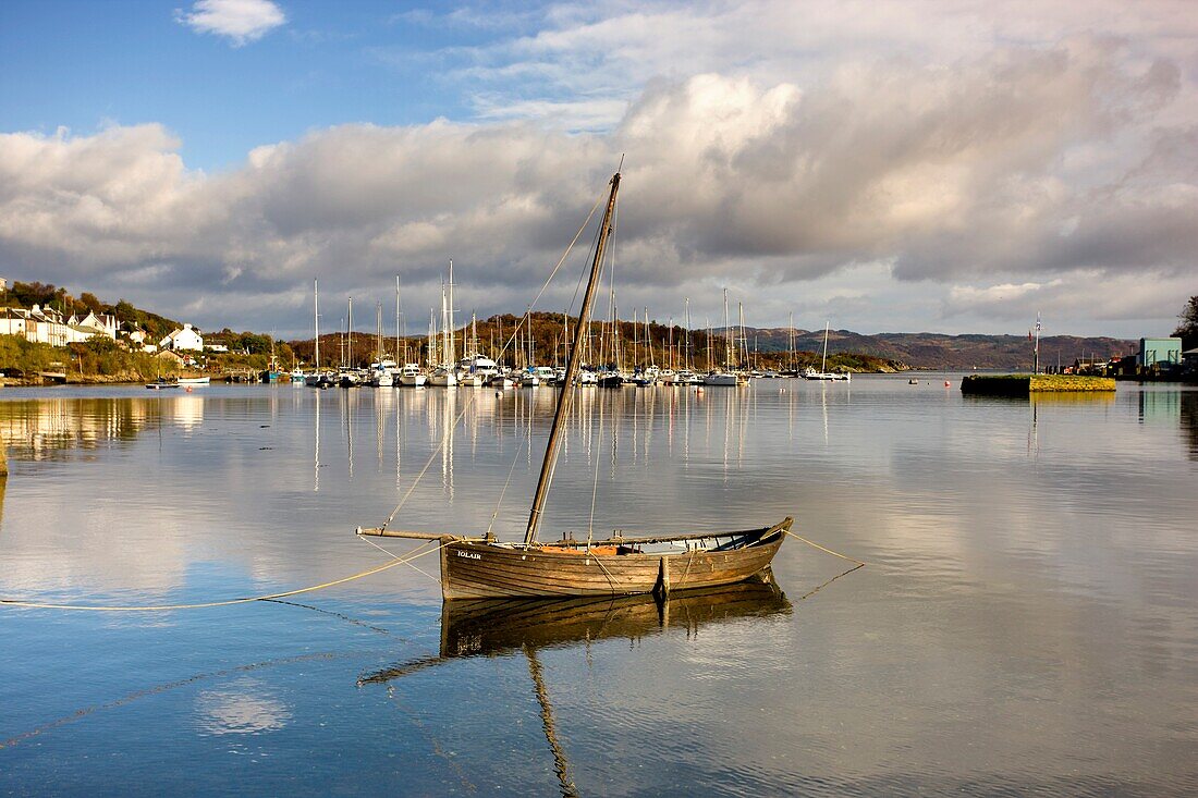 Harbour In Tarbert; Scotland, Uk