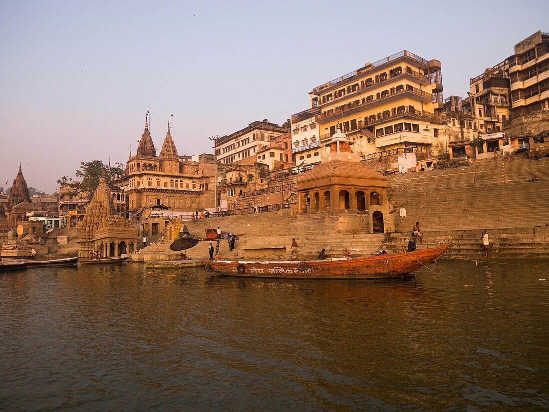 Varanasi Stadtbild; Indien