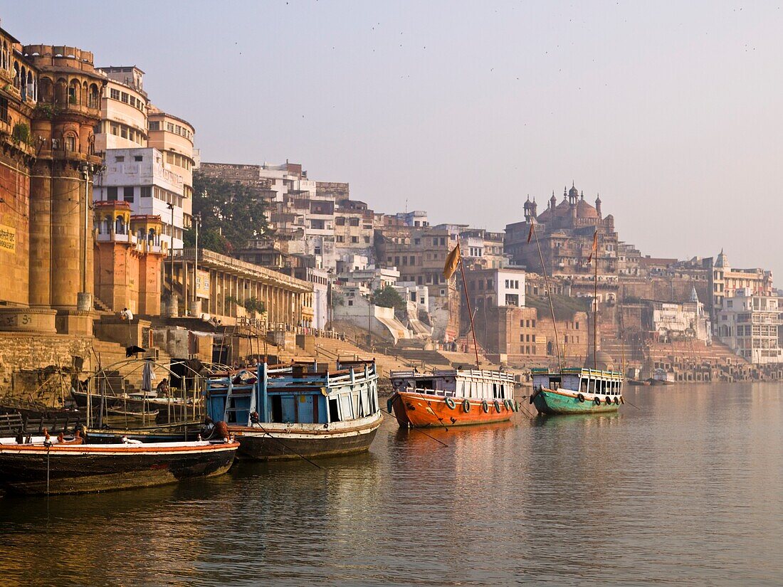 Varanasi Stadtbild; Indien