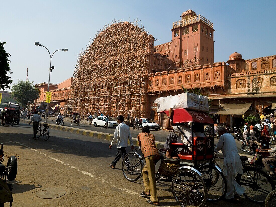 Jaipur Street Scene; India