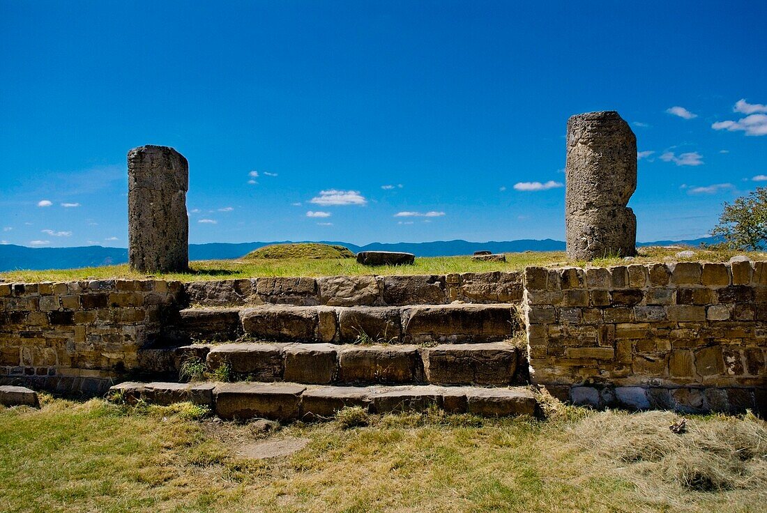 Part Of Old Mayan Ruins; Mexico