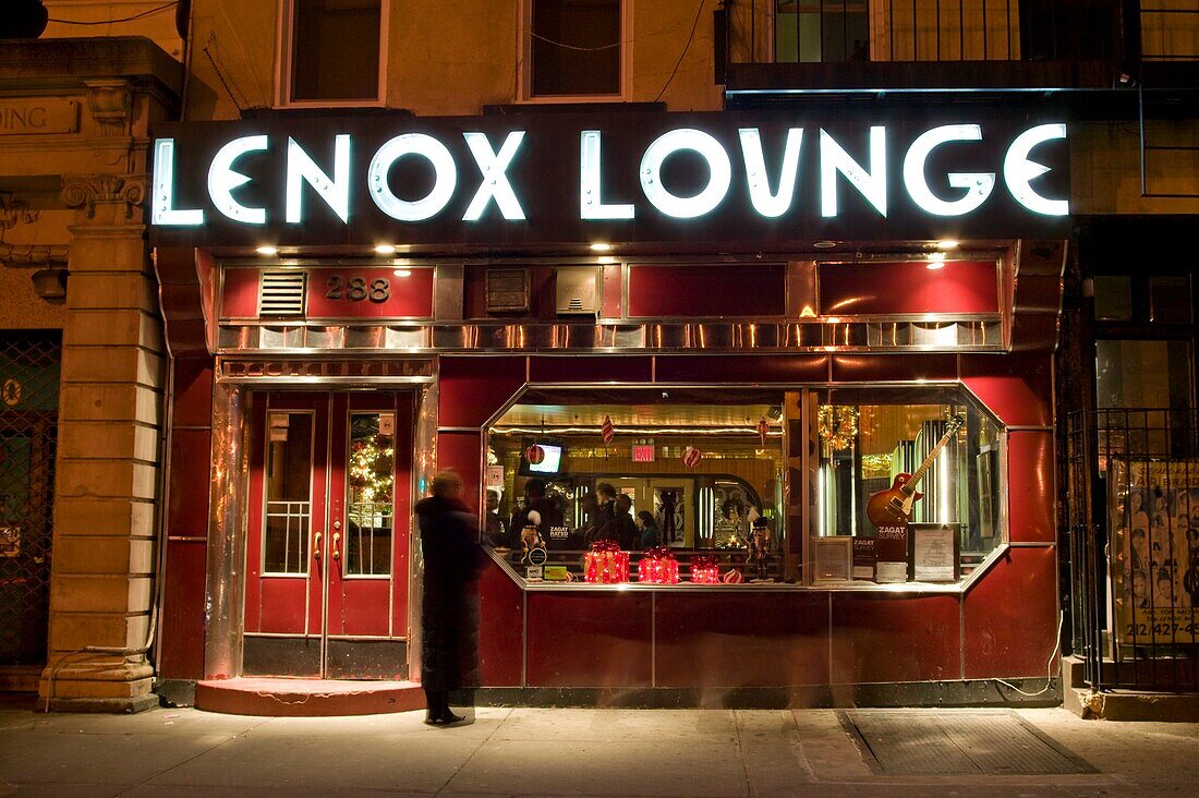 Lenox Lounge; Manhattan, New York City, Usa