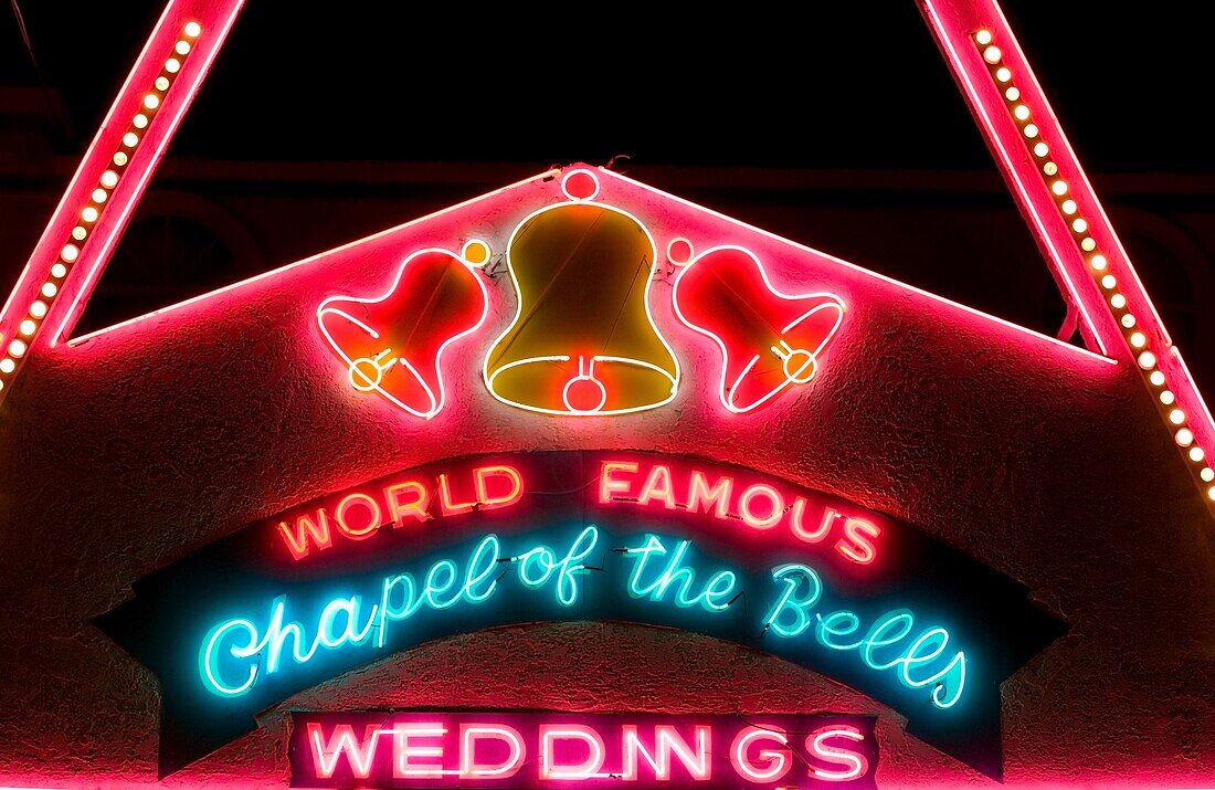Hochzeitskapelle; Las Vegas, Nevada, Usa
