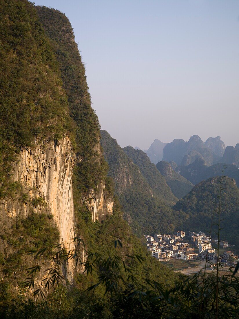 Town In Mountains