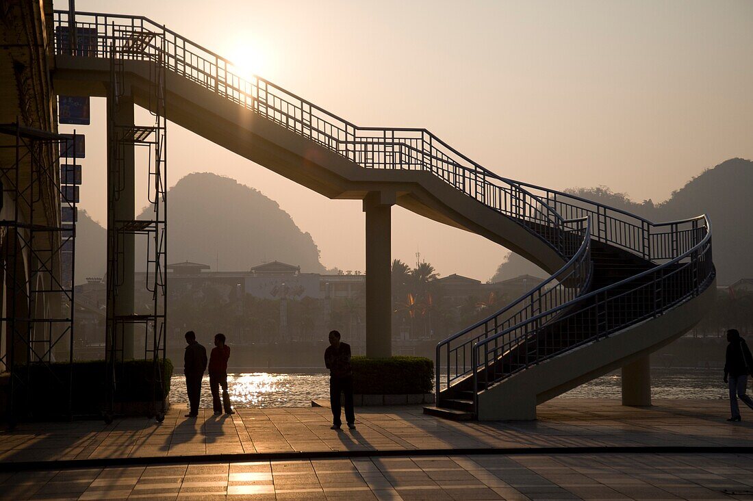 Urban Scene; Guilin, Guangxi Province, China