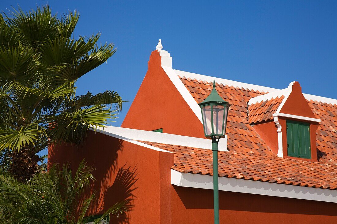 Local Achitecture; History Museum, Oranjestad, Aruba Island, Kingdom Of The Netherlands.