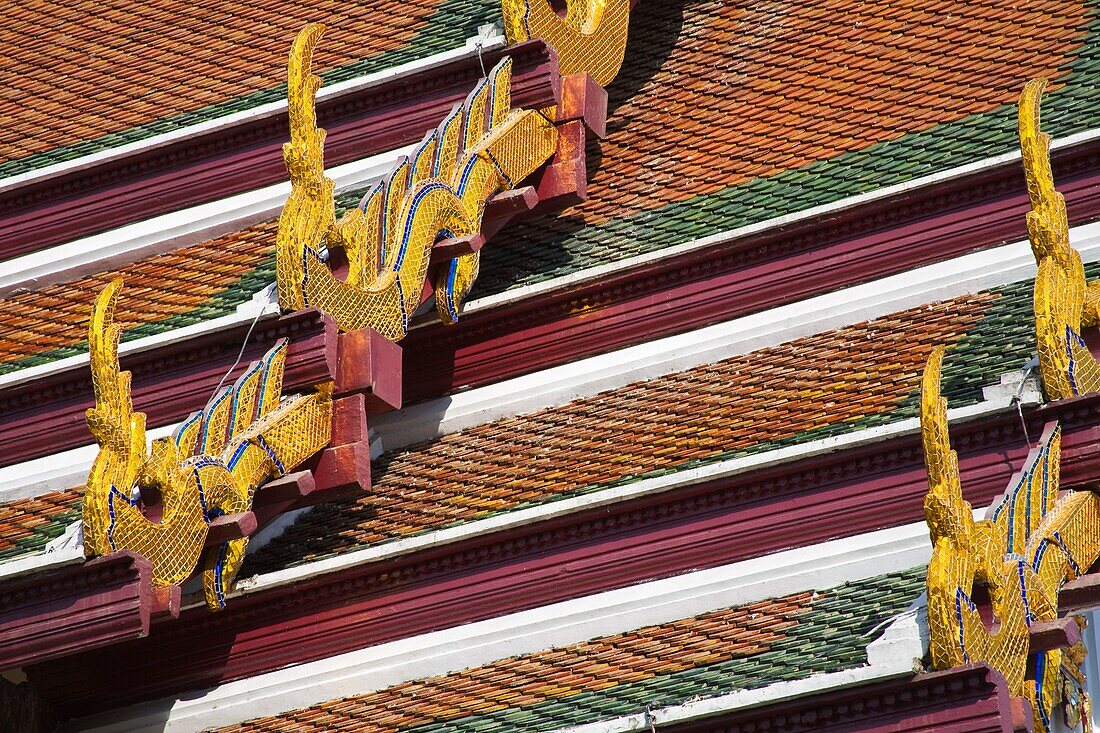 Hor Phra Naga Dach am Königlichen Großen Palast im Rattanakosin Distrikt; Bangkok, Thailand