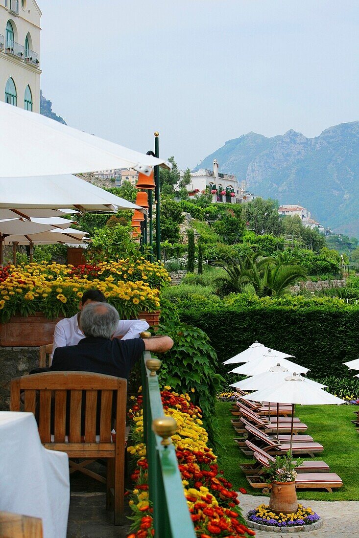 People At Cafe; Ravello, Italy