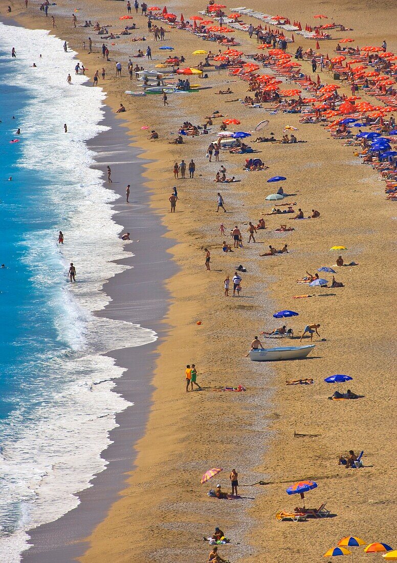 Oludeniz, Turkey; High Angle View Of Beach Resort