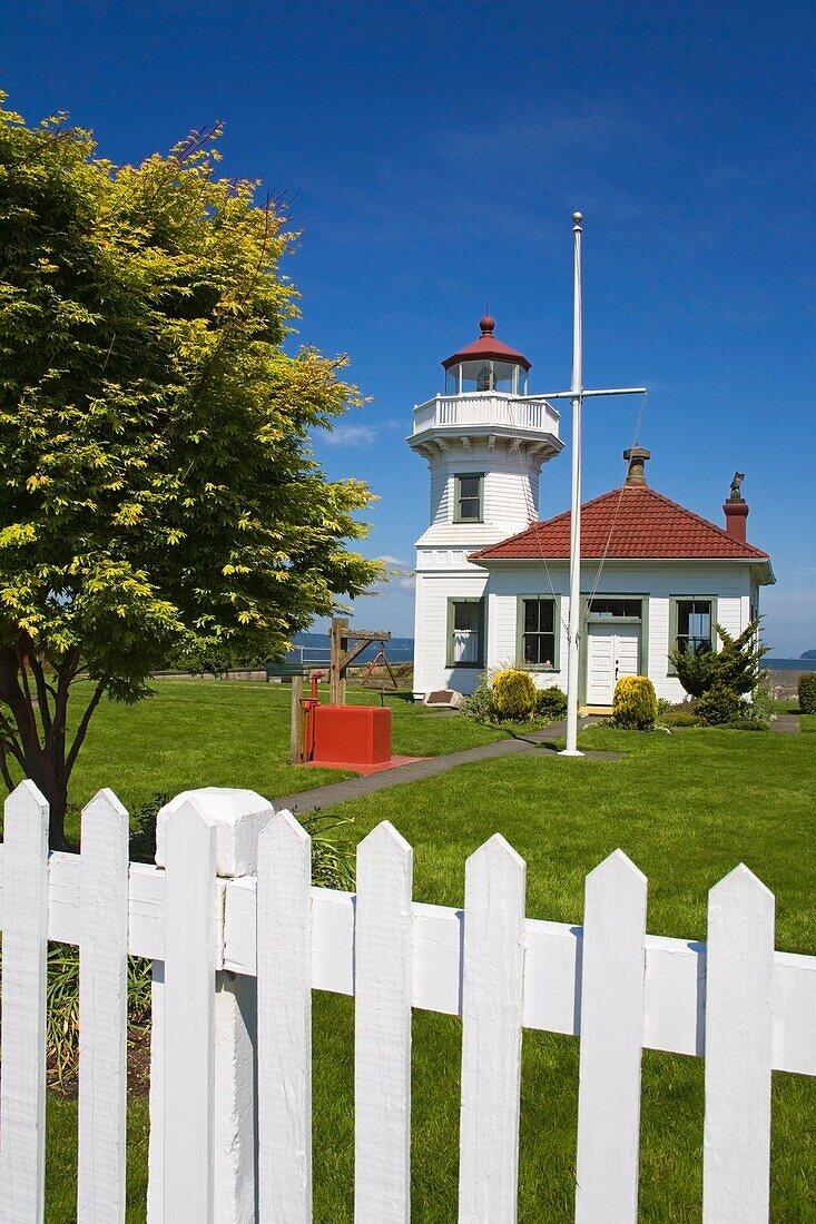 Mukilteo Lighthouse Park; Mukilteo, Großraum Seattle, Bundesstaat Washington, Usa