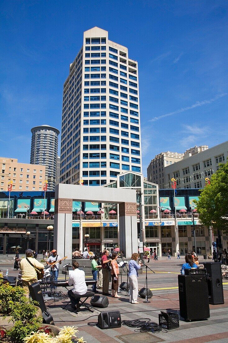 Westlake Center; Seattle, Washington State, Usa