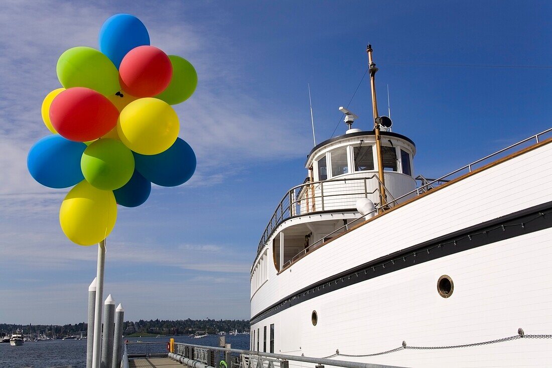 Virginia V At Northwest Seaport Museum; Lake Union, Seattle, Washington State, Usa