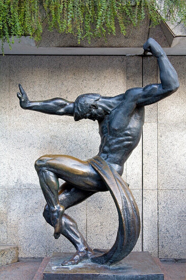 Sculpture On The Bund; Shanghai, China