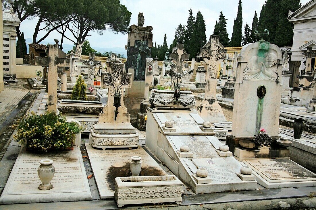 Friedhof; Florenz, Toskana, Italien