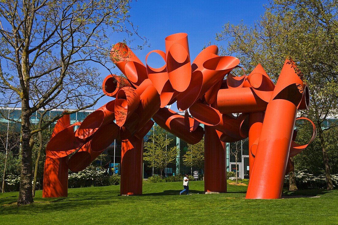 Olympische Ilias von Alexander Calder; Seattle Center, Seattle, Bundesstaat Washington, USA