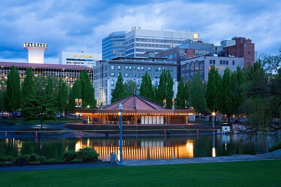 1909 Looff Carousel, Riverfront Park; Spokane, Washington, Usa