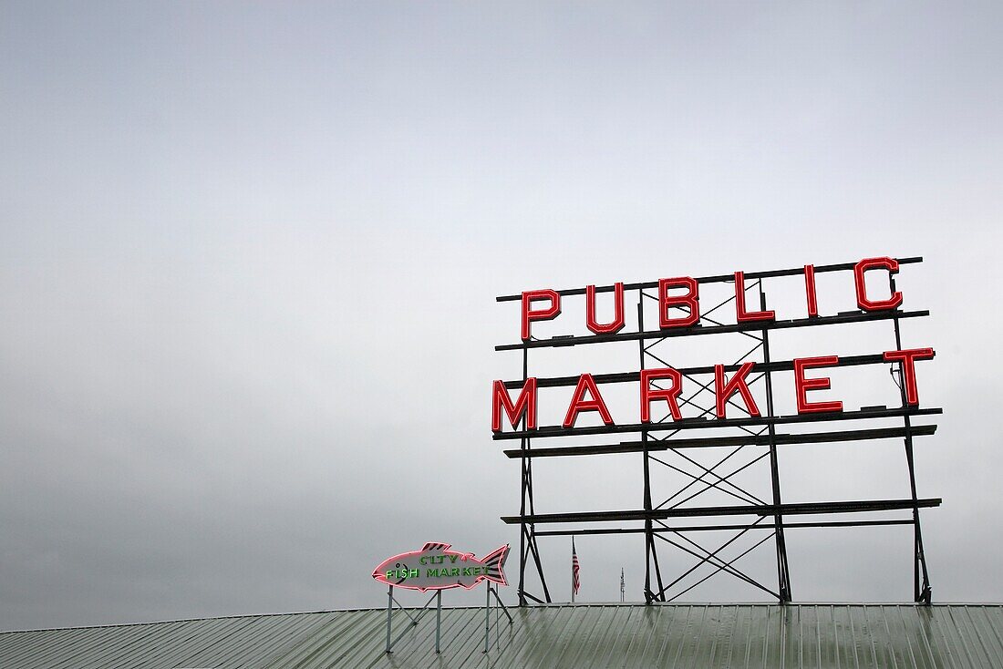 Public Market Sign