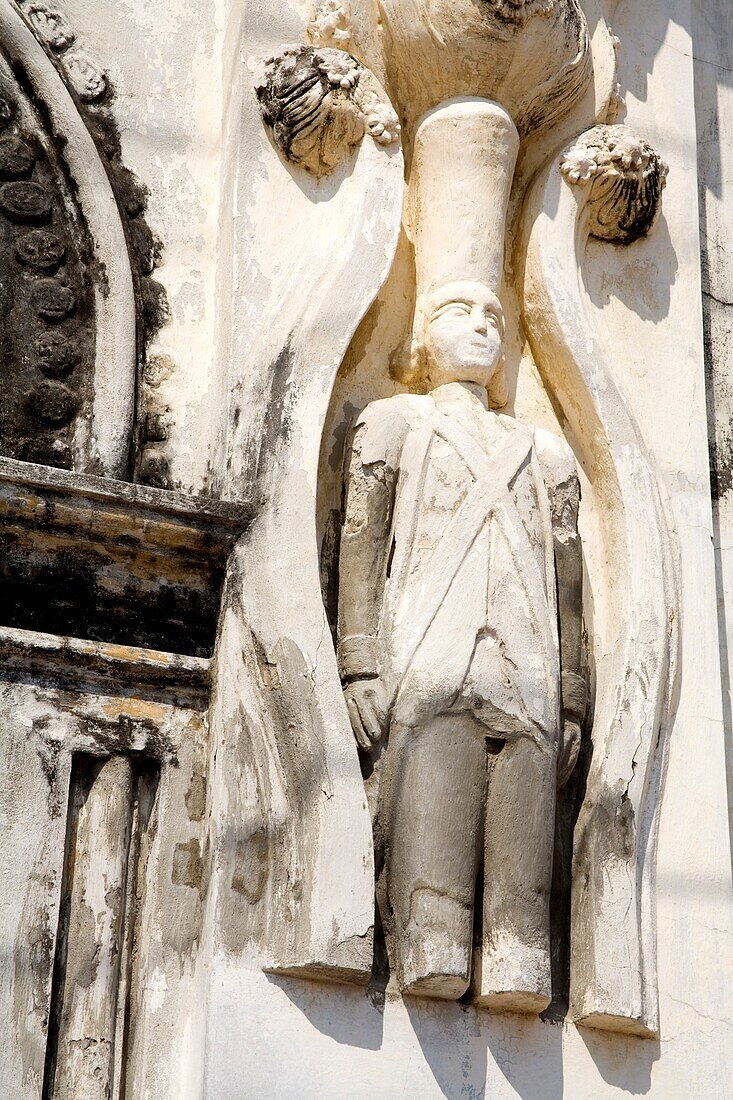 Basilika Kathedrale De La Asuncion, Leon, Nicaragua, Mittelamerika; Architektonisches Detail der historischen Kathedrale