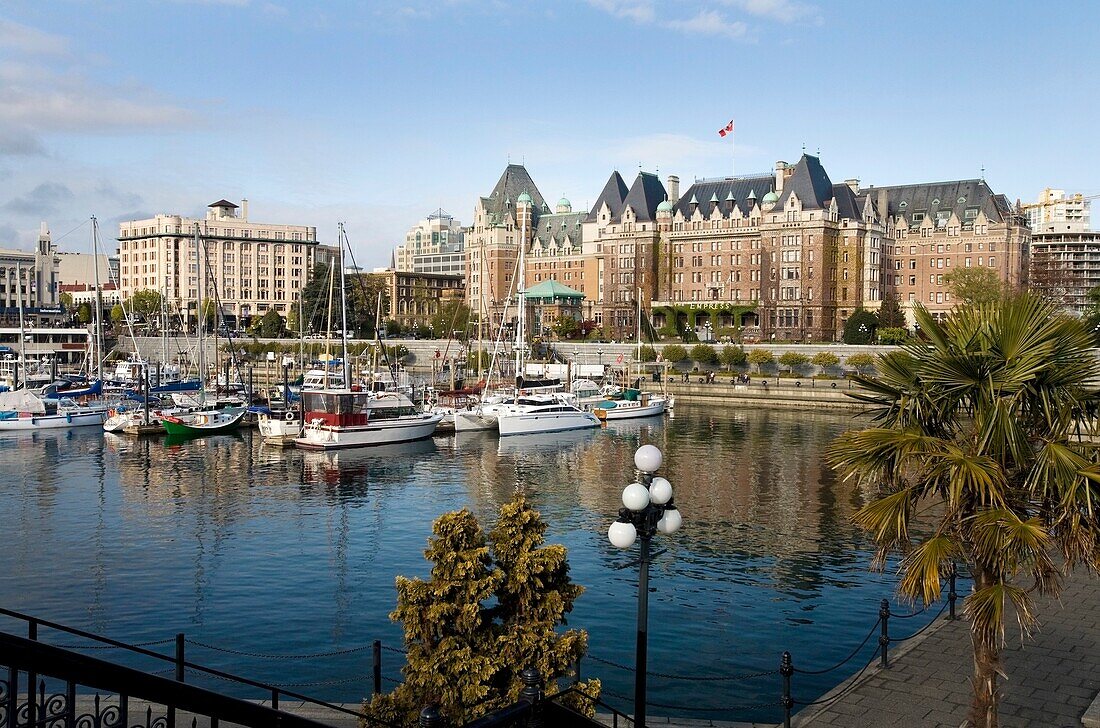 The Empress Hotel From The Waterfront