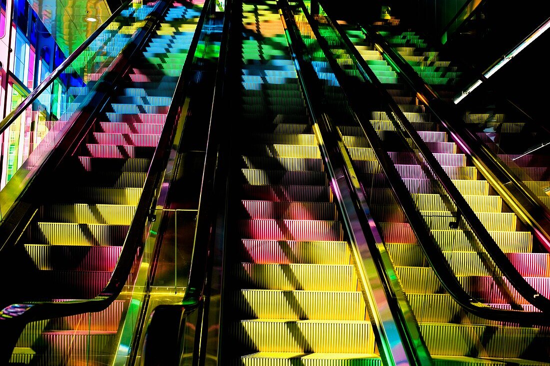 Rolltreppe im Palais des CongrÃ¨s