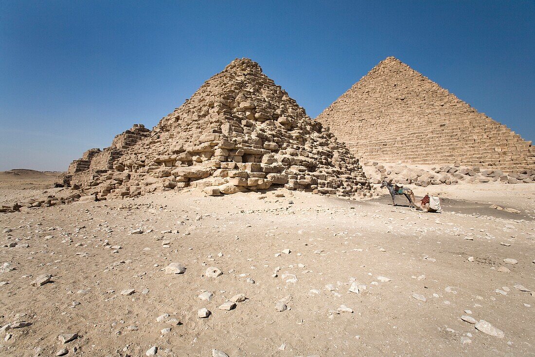 Pyramids In The Desert