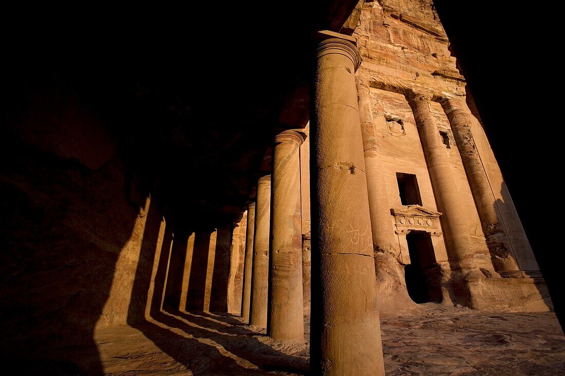 A Royal Tomb In Petra; Petra,Jordan