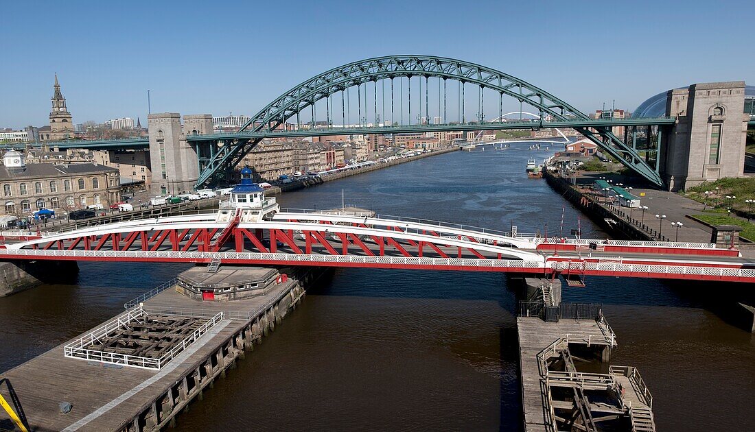 Tyne-Brücke, Newcastle Upon Tyne, Tyne And Wear, England